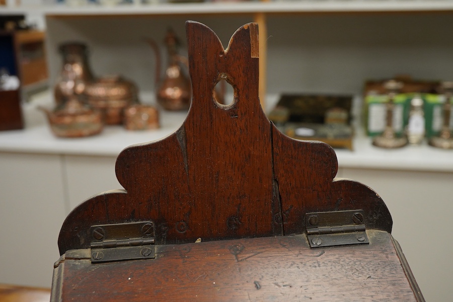 A George III octagonal work box, with various sewing accessories, a candle box and a burr walnut box, largest 35cm wide